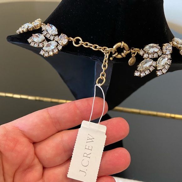 NWT J. Crew Crystal statement necklace - Picture 10 of 17